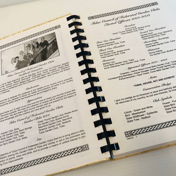 Vintage Cookbook Recipes from Tulsa Council of Federated Garden Club Patriotic - Picture 6 of 10